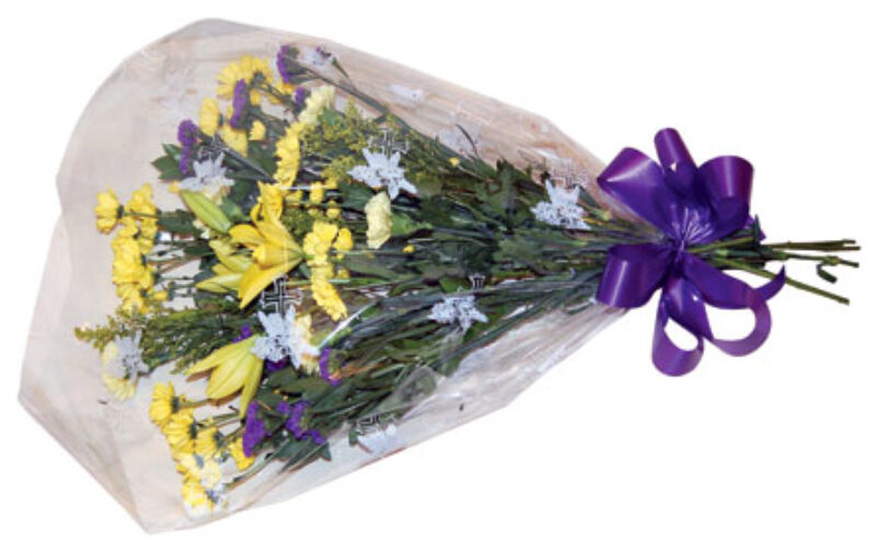 CF-17 Cut Flowers in Cellophane